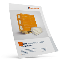 Oferta termoizolacyjnych płyt EUROPIR® (PCC THERM)